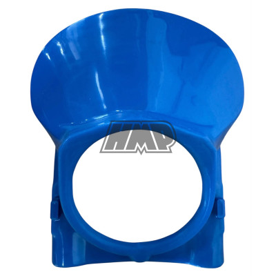 Frontal porta farol / carenagem MACAL EC 50 ENDURO / JUNIOR / TT / azul - HP